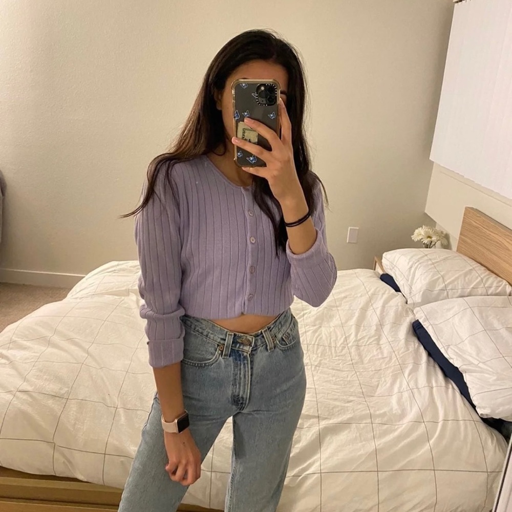 Lavender Cardigan